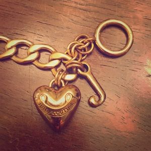 Juicy Couture Gold Charm Bracelet